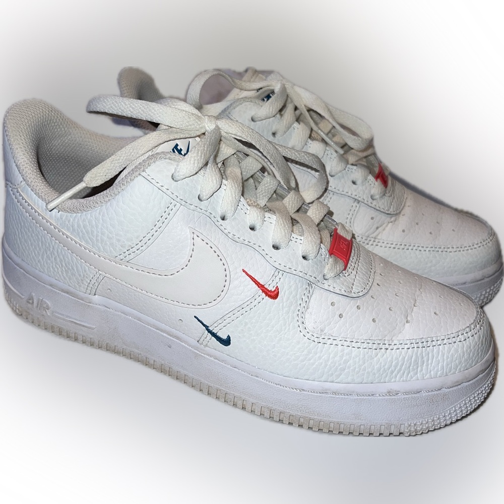 Nike Air Force 1 Low ‘07 Essential Summit White Mini Swooshes